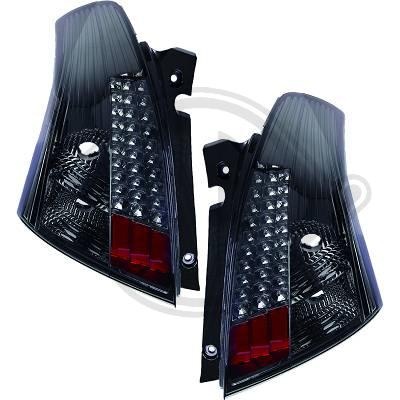 STOPURI CU LED SUZUKI SWIFT FUNDAL BLACK -COD 6414999