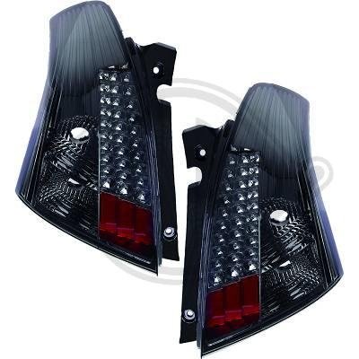 STOPURI CU LED SUZUKI SWIFT FUNDAL BLACK -COD 6414999