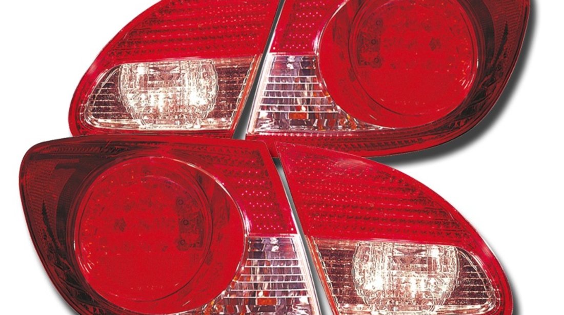 STOPURI CU LED TOYOTA COROLLA FUNDAL RED -COD FKRLXLTO8009