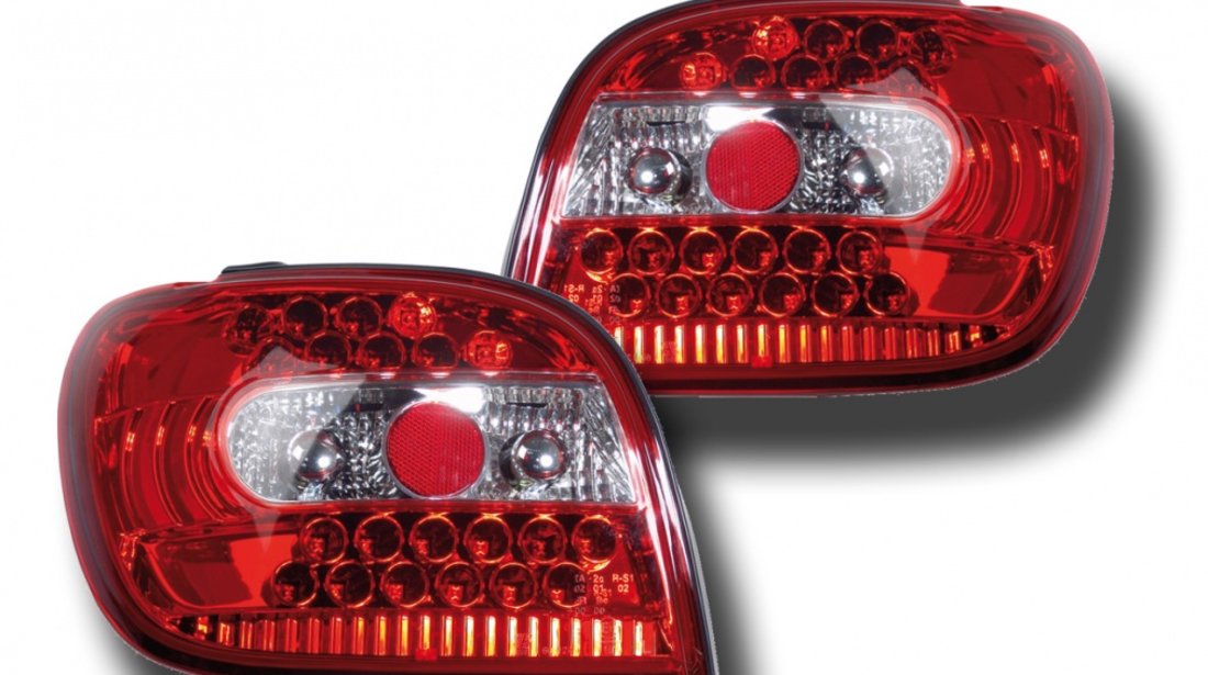 STOPURI CU LED TOYOTA YARIS FUNDAL RED -COD FKRLXLTY005