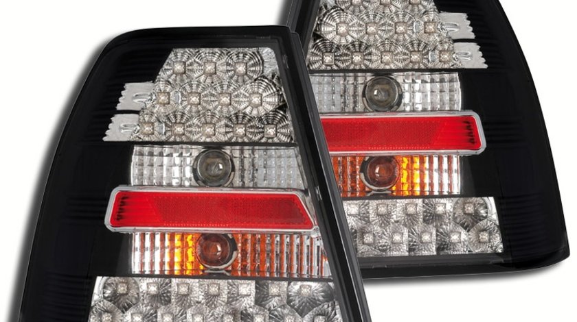 STOPURI CU LED VW BORA FUNDAL BLACK -COD FKRLXLVW073