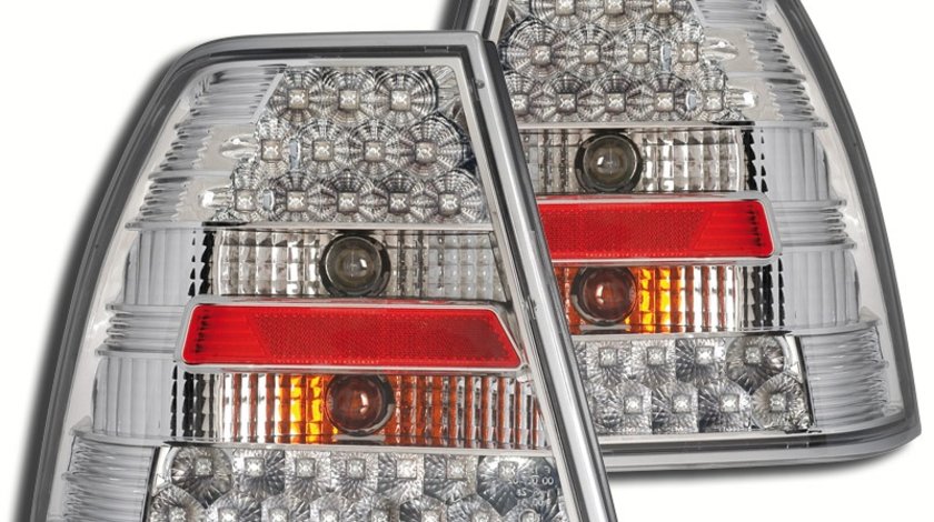 STOPURI CU LED VW BORA FUNDAL CROM -COD FKRLXLVW071