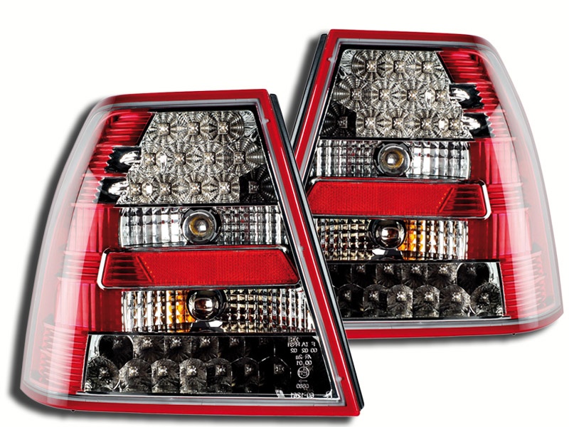 STOPURI CU LED VW BORA FUNDAL RED -COD FKRLXLVW075