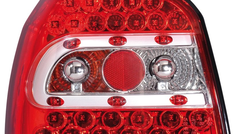 STOPURI CU LED VW GOLF 3 FUNDAL RED -COD FKRLXLVW011