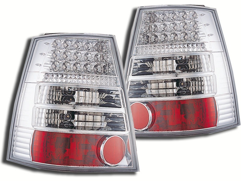 STOPURI CU LED VW GOLF 4 VARIANT FUNDAL CROM -COD FKRLXLVW8013