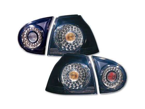 STOPURI CU LED VW GOLF 5 FUNDAL BLACK -COD FKRLXLVW9005