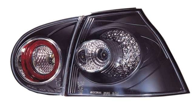 STOPURI CU LED VW GOLF 5 FUNDAL BLACK -COD FKRLXLVW8011