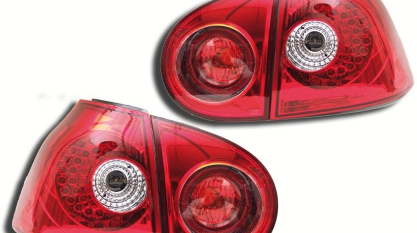 STOPURI CU LED VW GOLF 5 FUNDAL RED -COD FKRLXLVW211