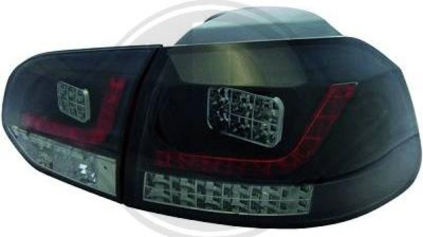STOPURI CU LED VW GOLF VI FUNDAL BLACK -COD 2215999