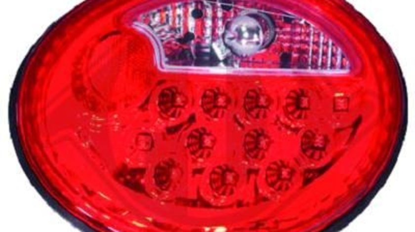 STOPURI CU LED VW NEW BEETLE FUNDAL RED/CRISTAL -COD 2265996