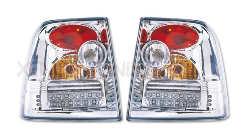 STOPURI CU LED VW PASSAT FUNDAL CROM -COD FKRLXLVW9009