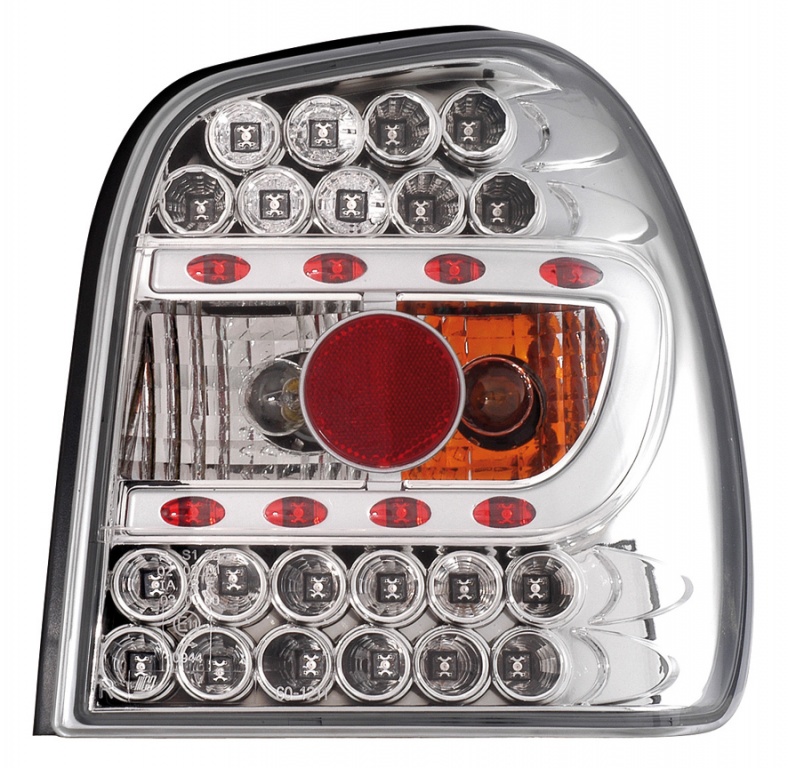 STOPURI CU LED VW POLO 6N FUNDAL CROM -COD FKRLXLVW013