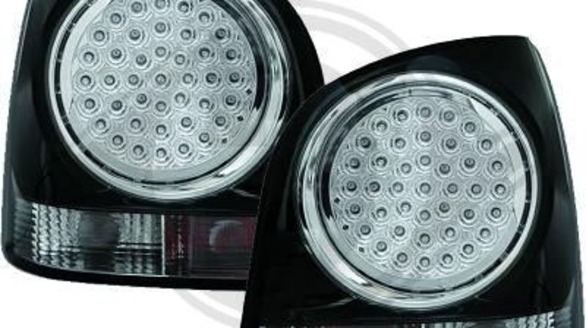 STOPURI CU LED VW POLO 9N3 FUNDAL BLACK -COD 2205996