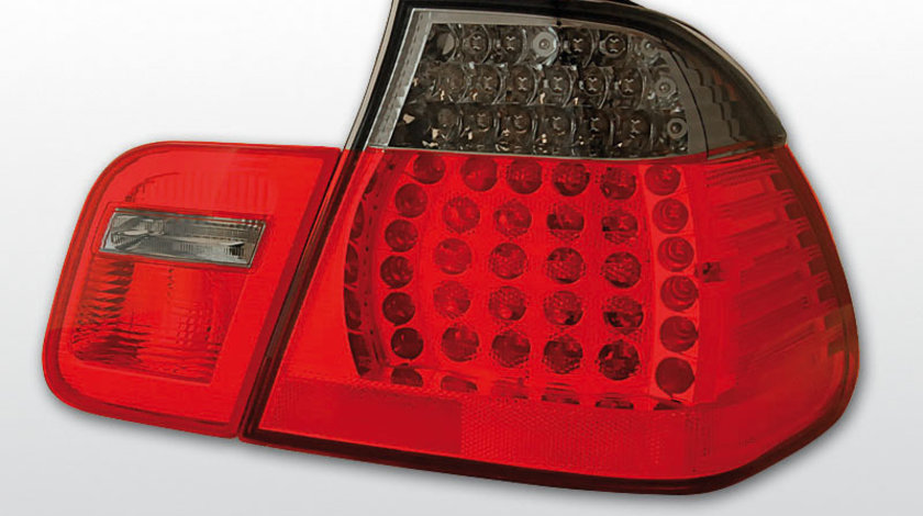 Stopuri E46 98-2001 , Sedan, culoare rosu fumuriu, pe led
