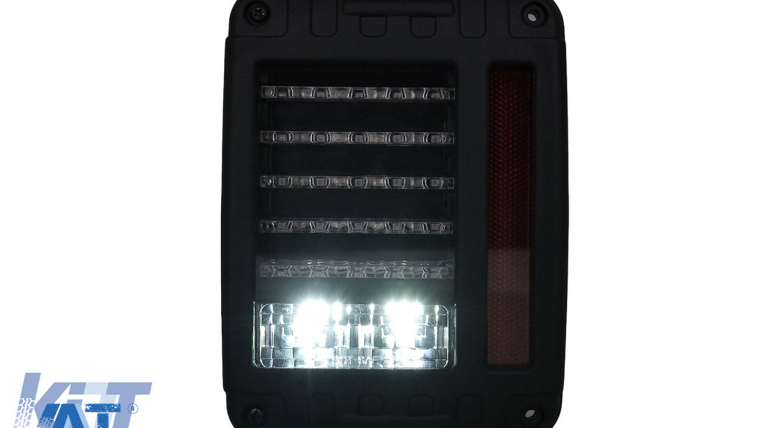 Stopuri Full LED compatibil cu JEEP Wrangler / Rubicon JK (2007-2017)