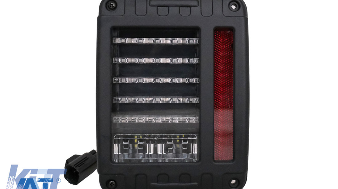 Stopuri Full LED compatibil cu JEEP Wrangler / Rubicon JK (2007-2017)