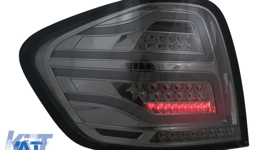 Stopuri FULL LED compatibil cu Mercedes M-Class W164 (2005-2008) Fumuriu