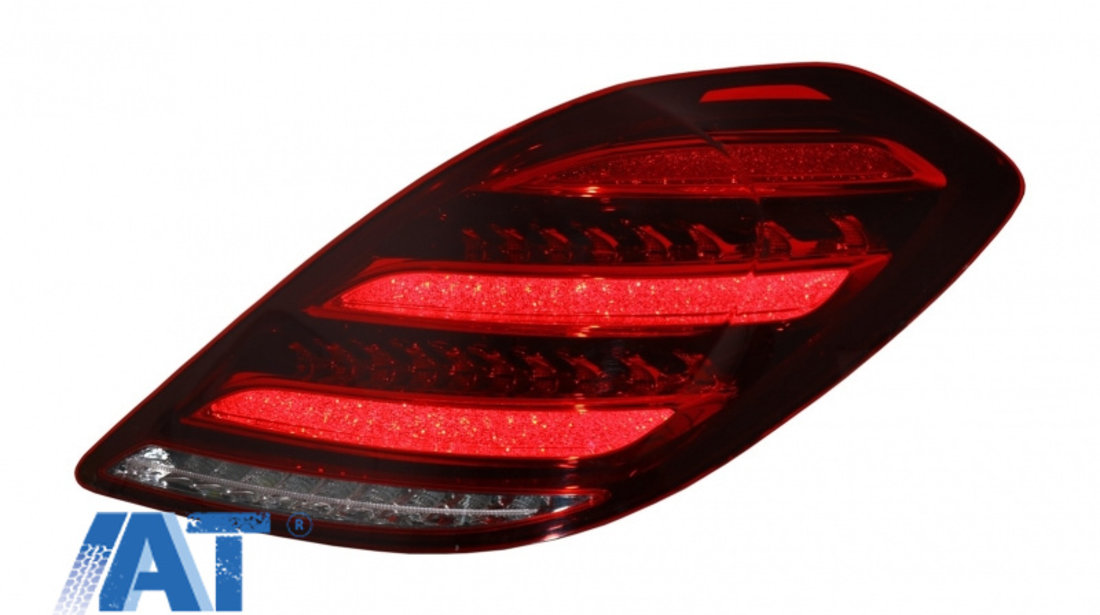 Stopuri Full LED compatibil cu MERCEDES S-Class W222 (2013-2017) Semnalizare Dinamica Facelift Design