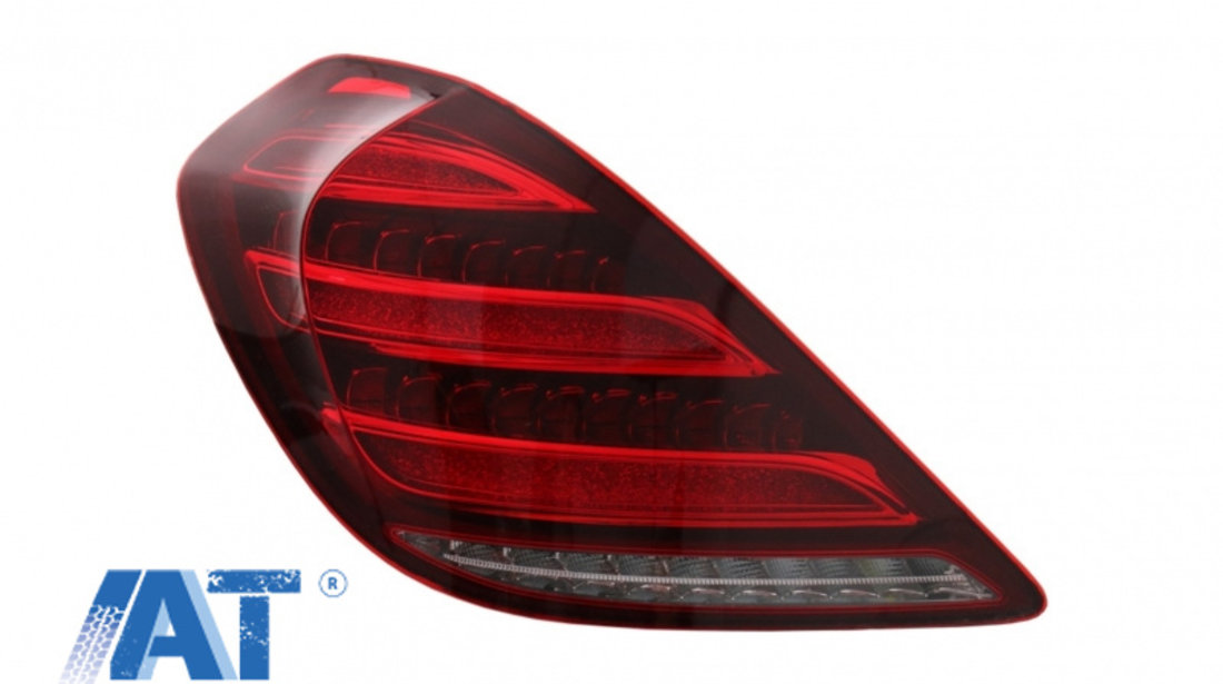 Stopuri Full LED compatibil cu MERCEDES S-Class W222 (2013-2017) Semnalizare Dinamica Facelift Design