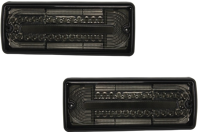 Stopuri Full LED compatibil cu Mercedes W463 G-Class (1989-2015) Fumuriu TLMBW463B