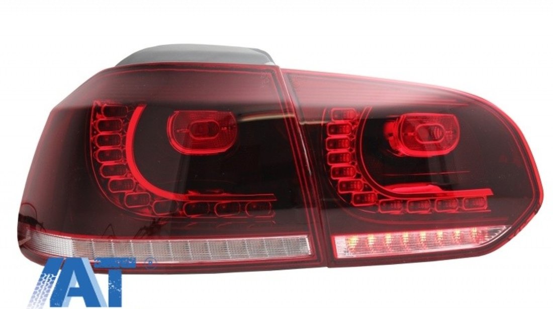 Stopuri Full LED compatibil cu VW Golf 6 VI (2008-2013) GTI R20 Design