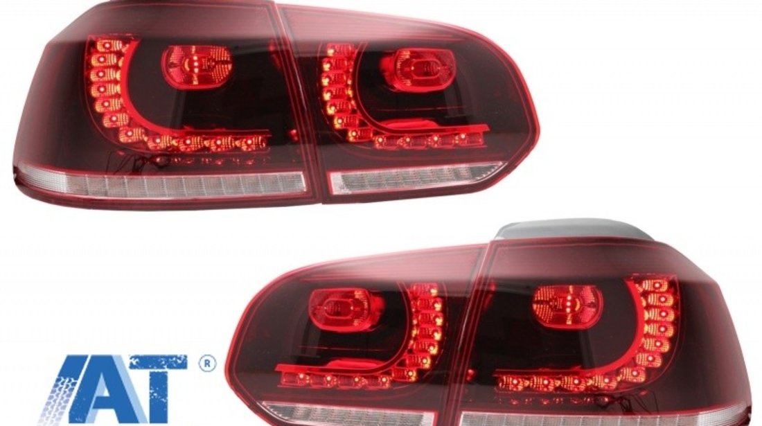 Stopuri Full LED compatibil cu VW Golf 6 VI (2008-2013) GTI R20 Design