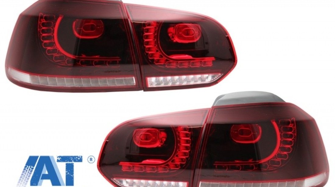 Stopuri Full LED compatibil cu VW Golf 6 VI (2008-2013) GTI R20 Design
