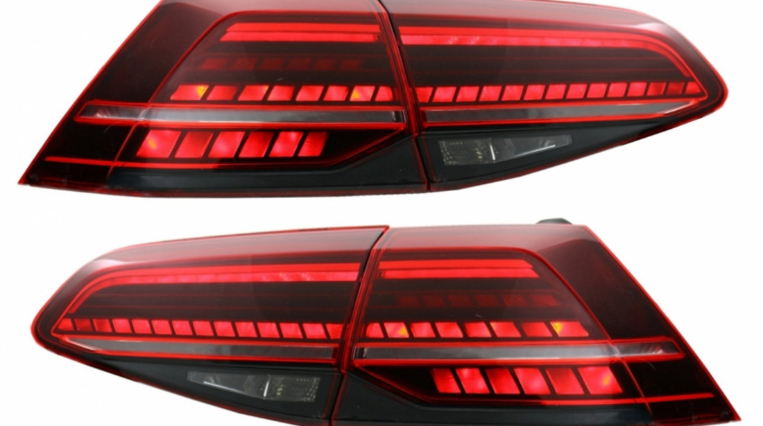 Stopuri Full LED compatibil cu VW Golf 7 VII (2012-2017) Facelift G7.5 Look TLVWG7F