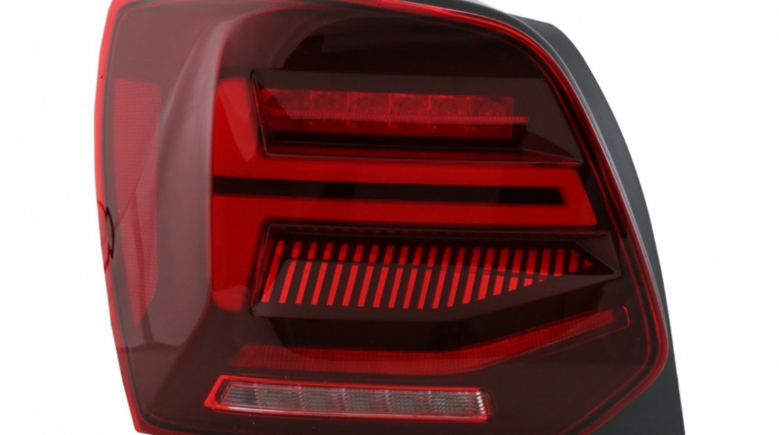 Stopuri Full LED compatibil cu VW POLO 6R 6C 61 (2011-2017) Semnal Dinamic Led Vento Look TLVWPOMK6
