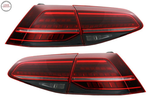 Stopuri Full LED compatibil cuVW Golf 7 & 7.5 VII (2013-2019) Facelift Retrofit G7