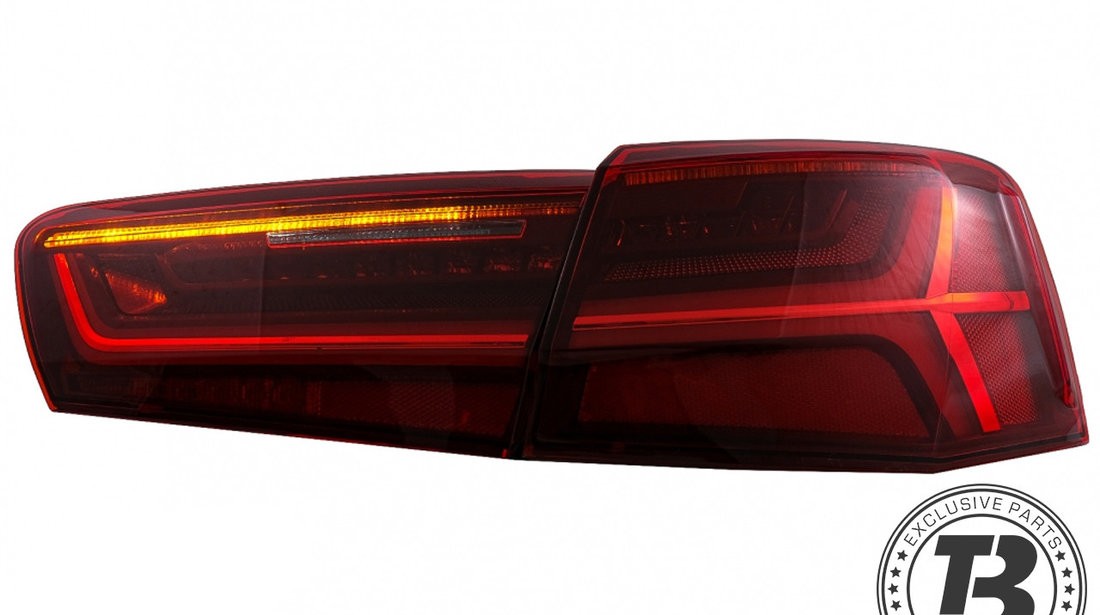 Stopuri Full LED compatibile cu Audi A6 4G C7 (11-14) Semnalizare Secventiala