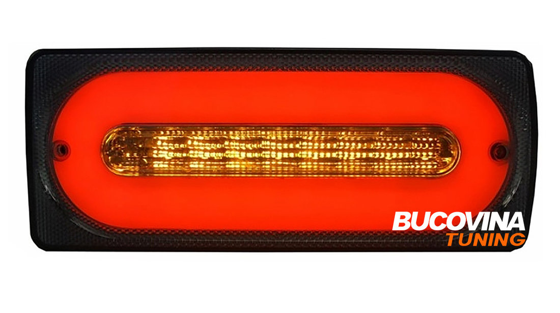 Stopuri Full LED compatibile cu Mercedes Benz W463 G-Class (89-15) Fumurii