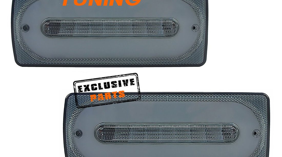 Stopuri Full LED compatibile cu Mercedes Benz W463 G-Class (89-15) Fumurii