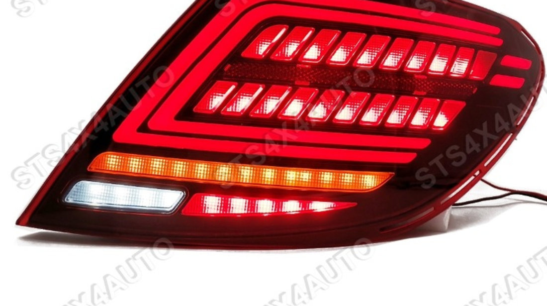 STOPURI FULL LED CU DYNAMIC SEMNALIZARE MERCEDES C-CLASS W204 2007-2013 RD [V3]