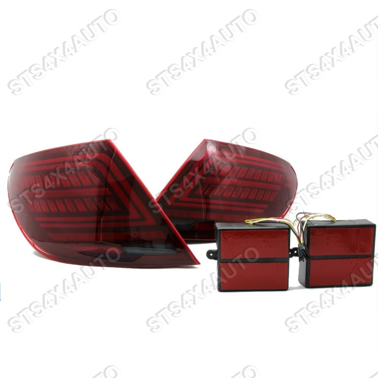 STOPURI FULL LED CU DYNAMIC SEMNALIZARE MERCEDES C-CLASS W204 2007-2013 RD [V3]