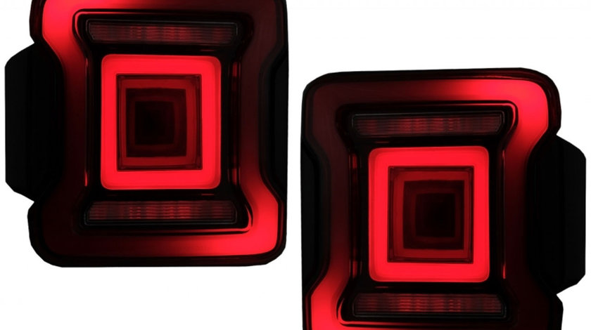 Stopuri Full LED Jeep Wrangler IV JL/JLU Rubicon (dupa 2018)