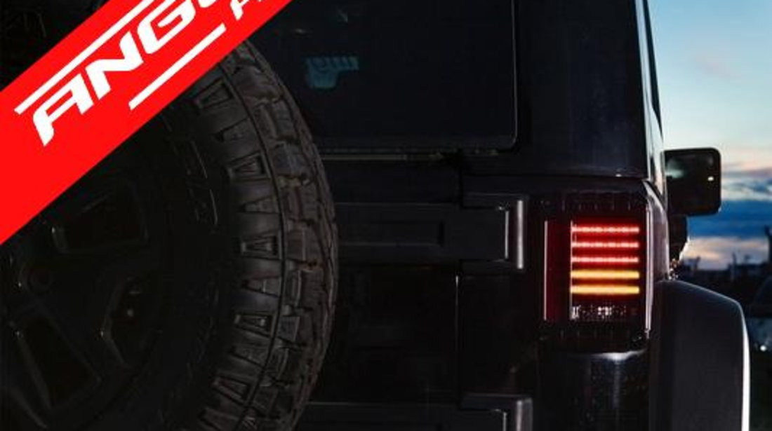 Stopuri Full LED Jeep Wrangler / Rubicon JK (2007-2017)