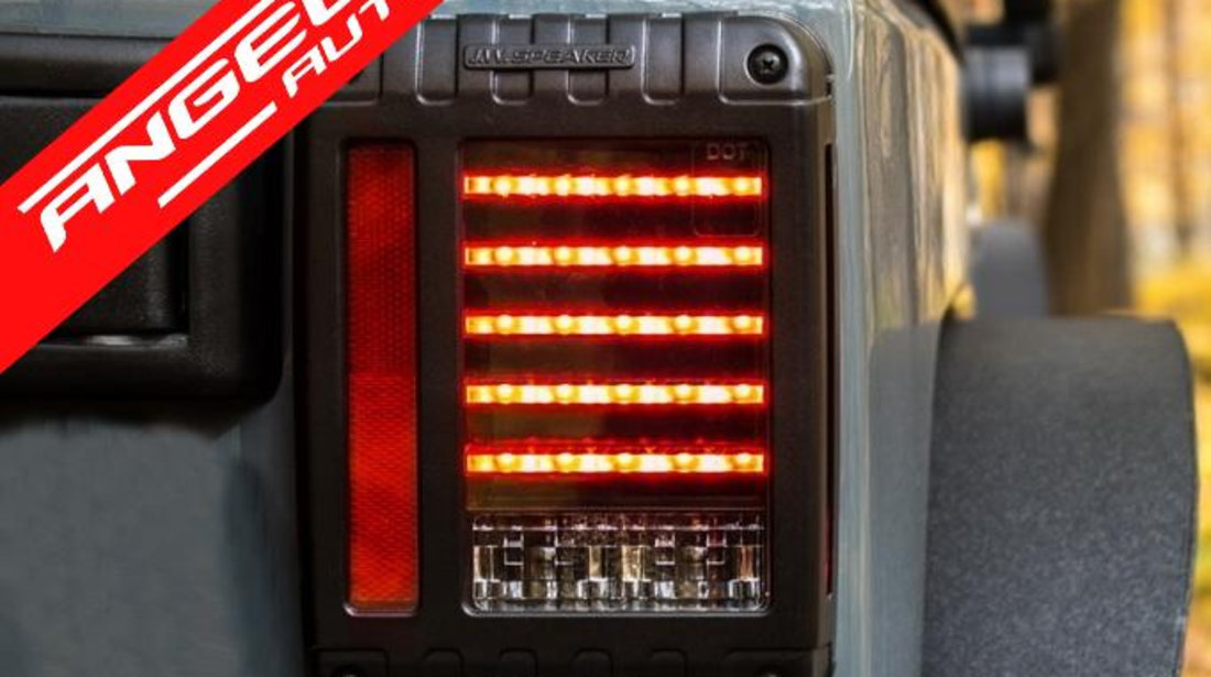 Stopuri Full LED Jeep Wrangler / Rubicon JK (2007-2017)