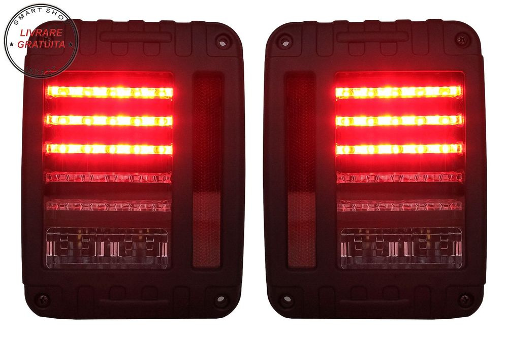 Stopuri Full LED JEEP Wrangler / Rubicon JK (2007-2017)