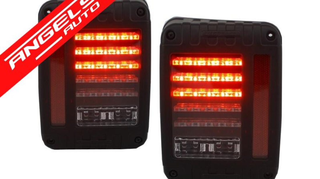 Stopuri Full LED Jeep Wrangler / Rubicon JK (2007-2017)