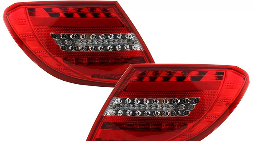 Stopuri Full LED Mercedes Benz C-Class W204 (07-11) Facelift Design