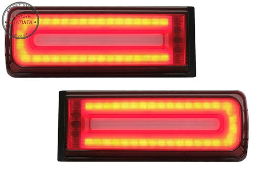 Stopuri Full LED Mercedes G-Class W463 (2008-2017) Facelift 2018 Design LED Dinami- livrare gratuita