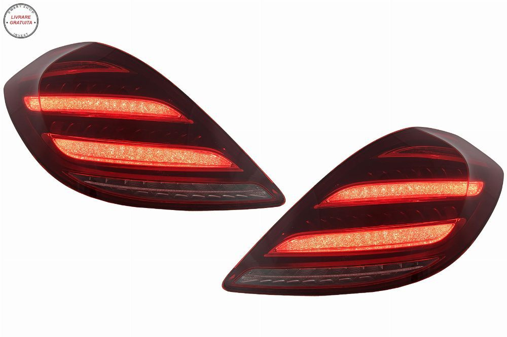 Stopuri Full LED Mercedes S-Class W222 (2013-2017) Semnalizare Dinamica Facelift D- livrare gratuita