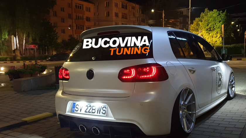 Stopuri full LED VW Golf 6 (08-12) Rosu Fumuriu