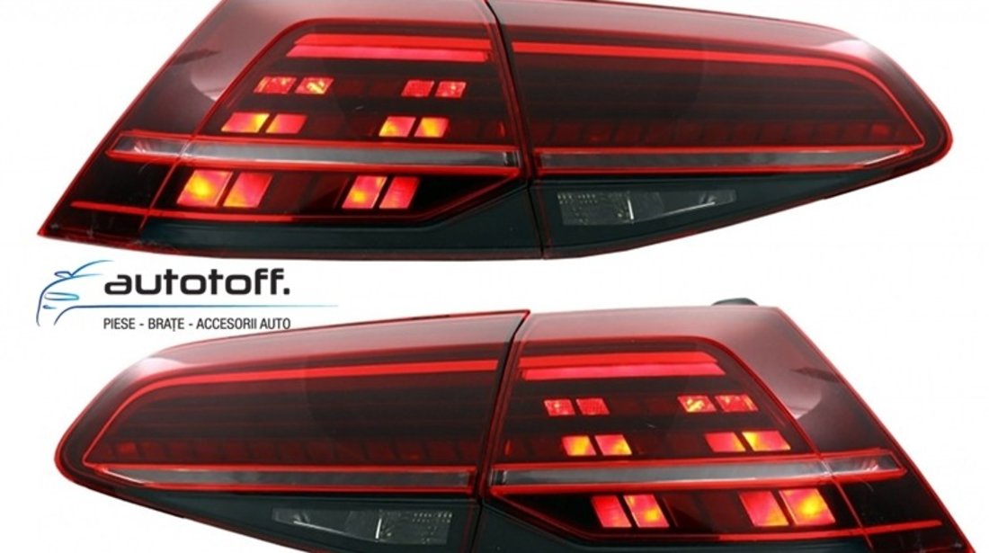 Stopuri full LED VW Golf 7 (Dupa 2012) Facelift Design