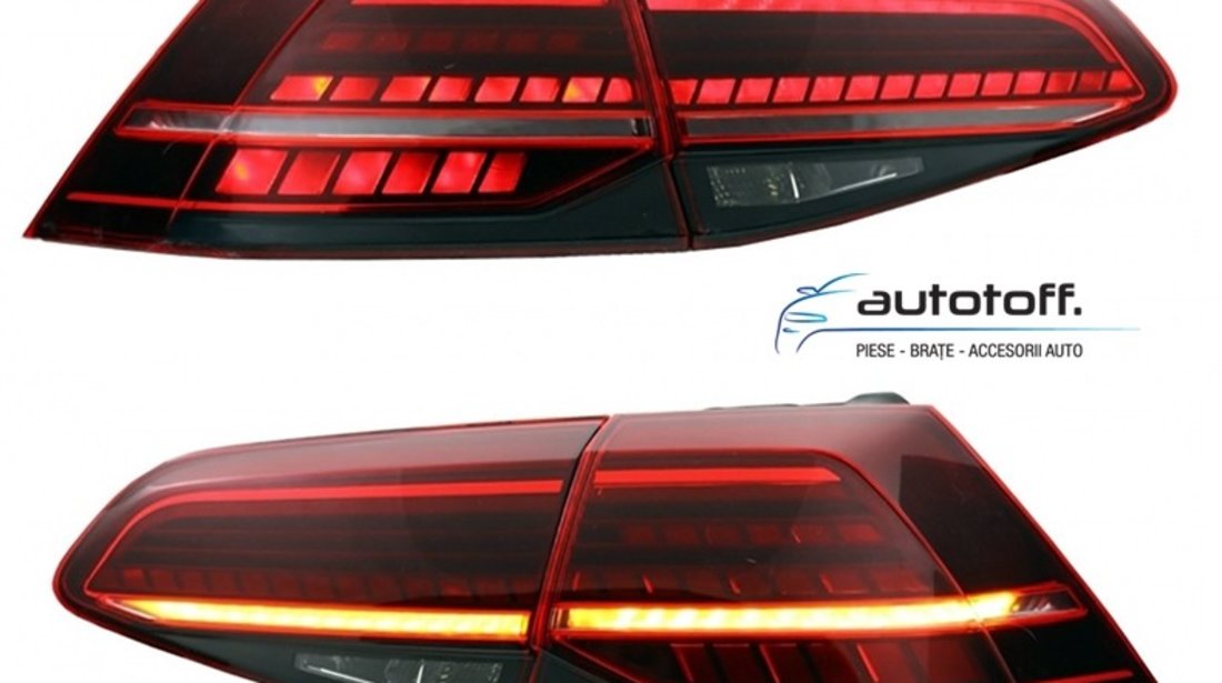 Stopuri full LED VW Golf 7 (Dupa 2012) Facelift Design