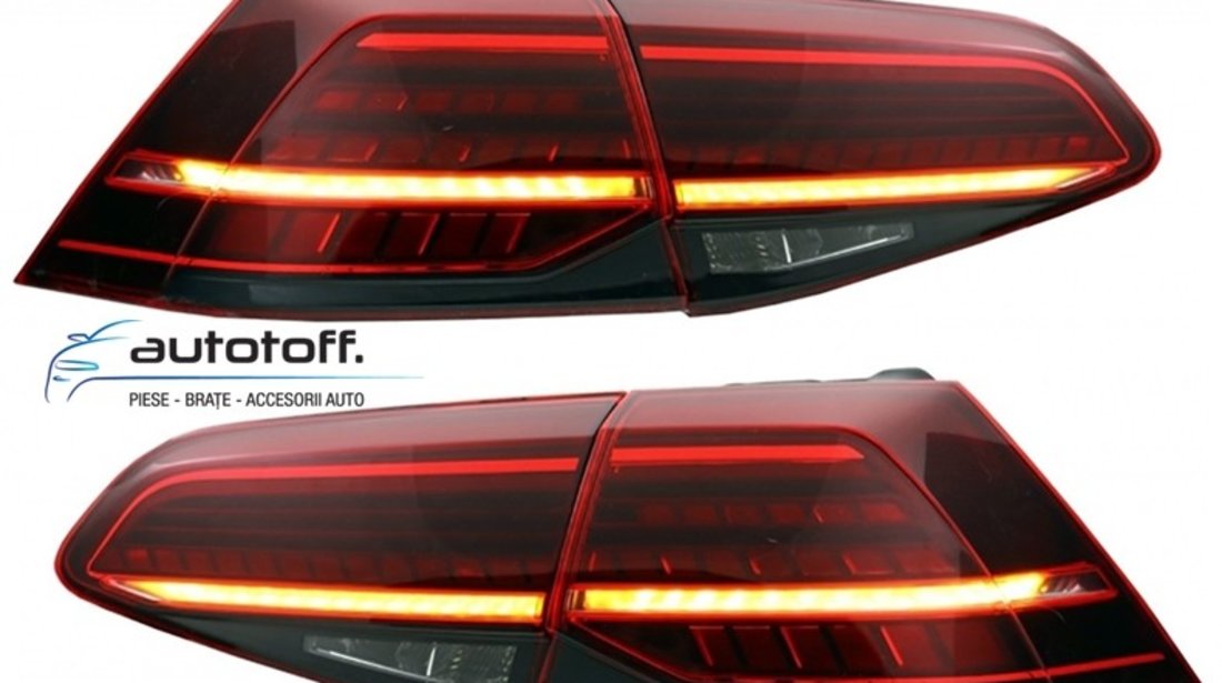 Stopuri full LED VW Golf 7 (Dupa 2012) Facelift Design
