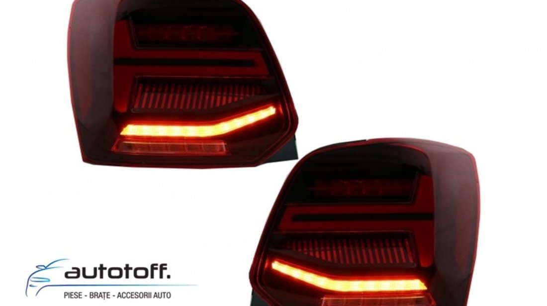 Stopuri Full LED VW Polo 6R 6C 61 (10-17) Semnal Dinamic LED Vento Design