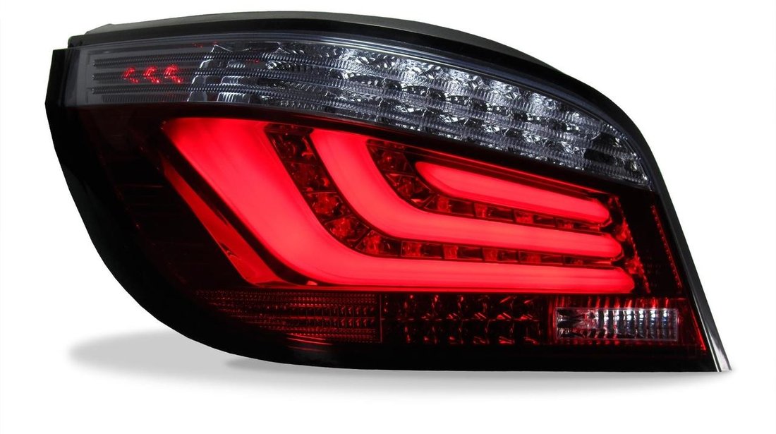 Stopuri fumurii cu LED lightbar pentru BMW E60 Limo 2003-2007