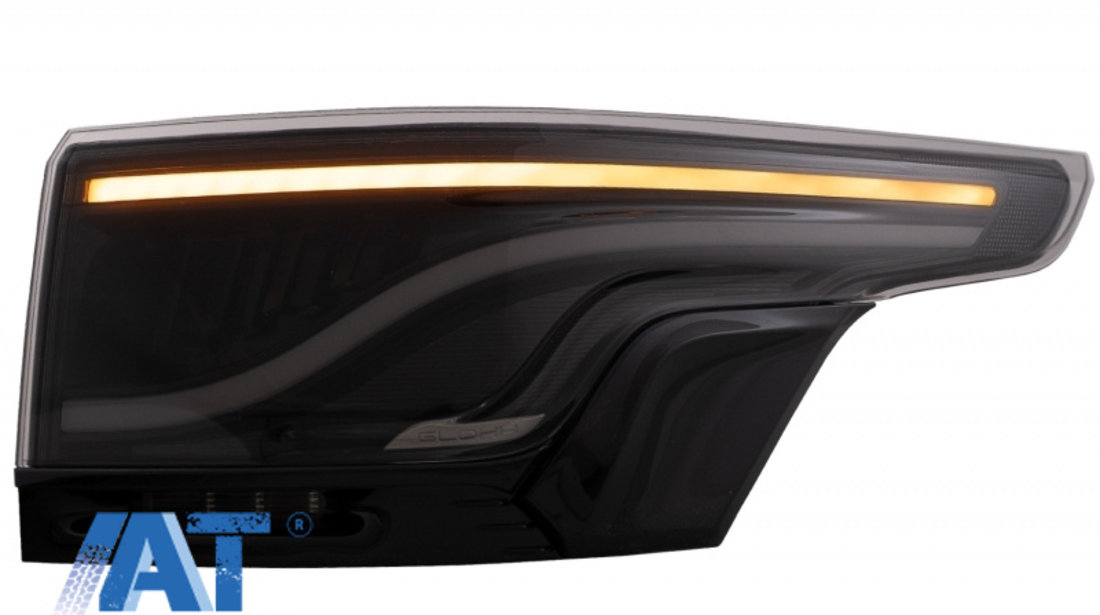 Stopuri Glohh LED LightBar compatibil cu Range Rover Sport L494 (2013-up) GL-5X Fumuriu Piano Black